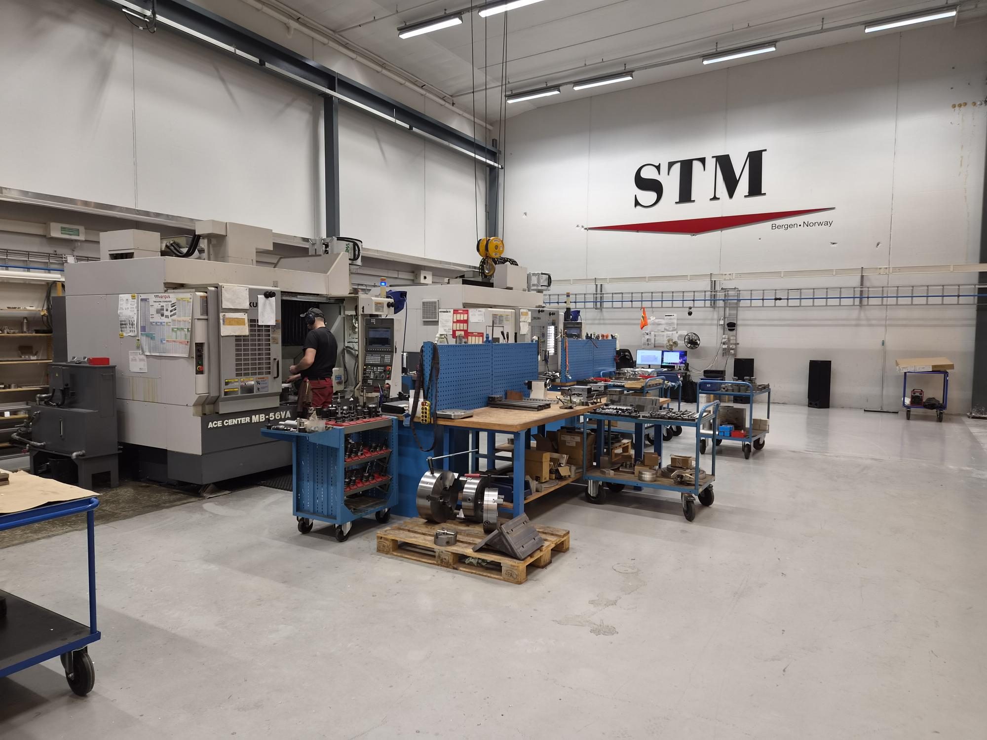 Produksjon hos STM Gruppen